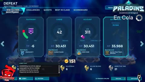 Mini Stream final torneo 1 vs 1 Androxus  | ExMaster | CorksCrew Gaming | !loots !sr