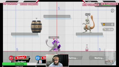 Trying to get Mewtwo to Elite Smash (Yoshi Main)