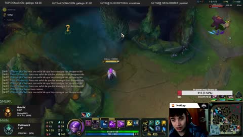 [ESP] Platino 2 ADC flexin en smurf jeje | !loots !elo !gragas !subs !rulo !pikachito !kaste !clips !p