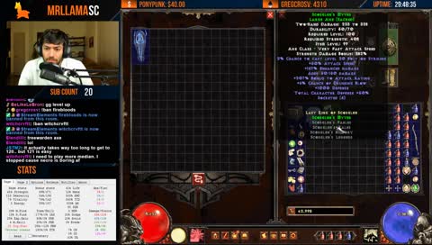 Diablo 2 - Median XL SIGMA DAY 3 - D2 RUNS AFTER [nosrl] !medianxl !podcast