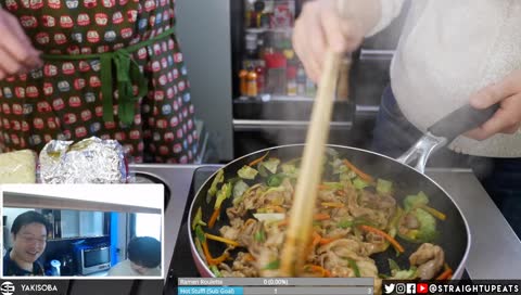 Japanese Stirfried Noodles, Yakisoba