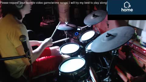 playing drums to video game music - requests welcome~