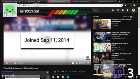 Watching some videos