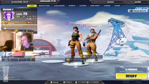 pop up cup and then nick eh 30s battle areana. !stats !points !sub !giveaway
