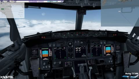 [P3Dv4] ELY2521 23/JAN TLV-PRG B738 [VATSIM + Real world flight]