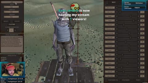 Kenshi (Request songs with !sr) lets have fun with me dieing.