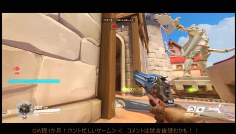 OW歴１か月！さあ見なきゃソンソン！ゲームせにゃ損々！！嫁の目をぬすんでゲームするじぇ！！