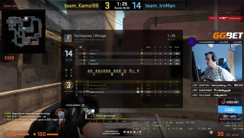 [11:00-14:00] FACEIT - !ggbet