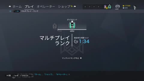 cs版シージ　wus5000ポイント超えがソロラン[R6S]