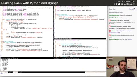 Building Software as a Service (SaaS) with Python and Django