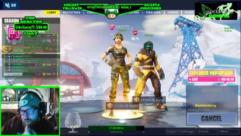 Humpday Fortnite until someone can change my mind! Come hang out and chat for a bit! #TSAN #SWG