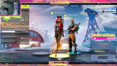 Max and Allen VS Fortnite!!!