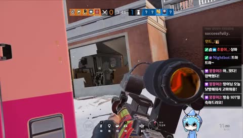 방송107일]레식] 일어나자마자 킨방송 레식으로 납치당하다..