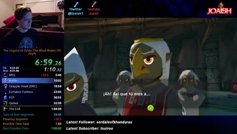 Any% 1:03 Attempts (Late Night)