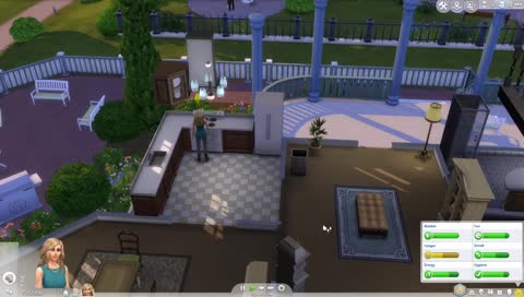 Playing the Sims 4 stuffs