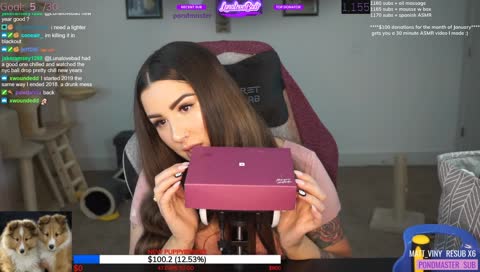 🔴ASMR!  ♥️ live 9pm CST !sub !gift !donate