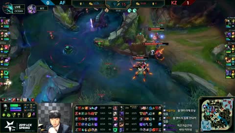 [나겜] 전프로 사신의 LCK 관전+복기! (쉬는시간 솔랭)