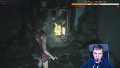 Resident Evil 2 - [СКРИМЕР НА ДОНАТЕ] [МАРАФОН 10 ЧАСОВ] - Сценарий "B" Клэр Редфилд!