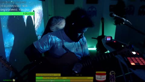 ASMR (Music) : Instrumental🎸🎹 &  Lullaby💤💤 Loop Jamz!!🎶🎵🎶 AMBIENT CHILL VIBES