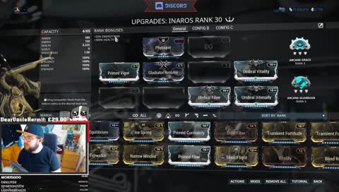 [WF PARTNER] Mastering Inaros [14/38] Relics,  Arbitrations & Acolytes w/Viewers ~ !Glyph !Prime