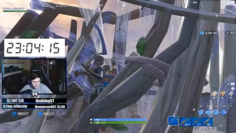Jugando fortnite durante 24h | Usa el código TWITCH_MINI55YT en la Tienda de Fortnite.