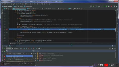 Ein Backup-Management-System in Java (Swing)