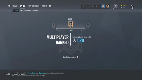 Playing rainbow six siege