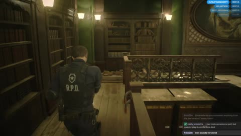 Resident Evil 2 Remake (PS4), first playthrough || !discord !commands