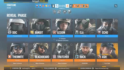 🎮 Rainbow Six Siege 🎮 Inspecting the new recruits. 5v5 Custom ESL based match.