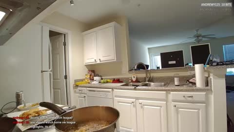 LCS viewing party - making wings !discord