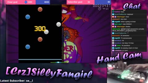 [Crz]SillyFangirl #14 / #1 Brazil - Derusty stream with new PC OwO Send 4k maps O/