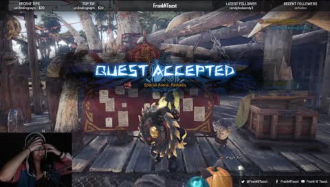 TOASTY'S GREAT QUEST FOR FUN! | Monster Hunter time!!