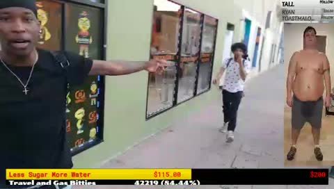 Bubbles the chimp taps in.