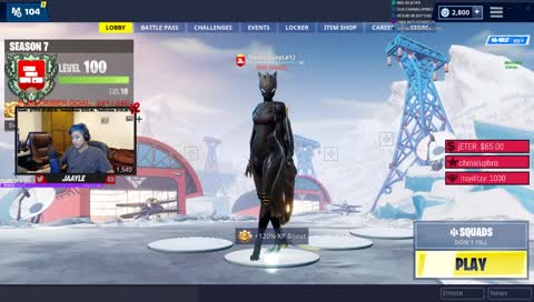 Fortnite for money !game | Creator Code TwitchJaayLe12