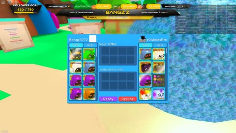 GRINDING BUBBLE GUM SIM!!! COME CHILL! // !youtube !commands