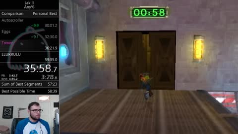 Jak II Any% Speedruns for 58:xx