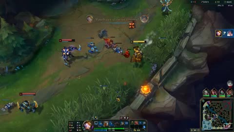 Who needs to auto attack? Not Michael.