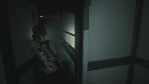 Semi stumbles around a police station.