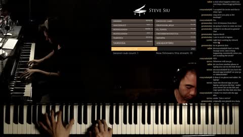 Piano MSG, TMI chat