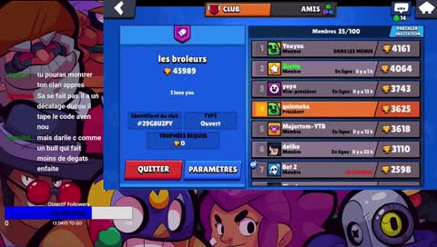 [FR]🔴 ON JOUE ENSEMBLE + RUSH TROPHÉES (discord)