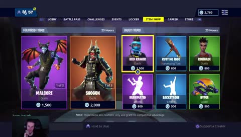 item shop 28/01