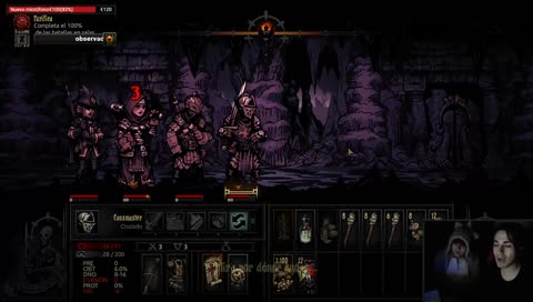 [ES] Matando viewers en Darkest dungeon [1 sub=1 cofre+1 ticket] !loots