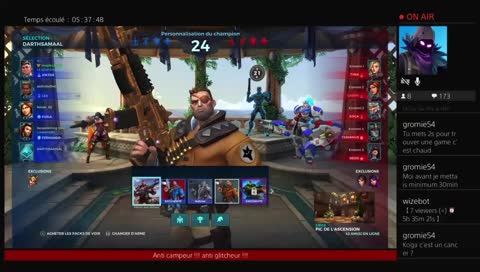 le joueur français de paladins rush les campeuses en ranked .