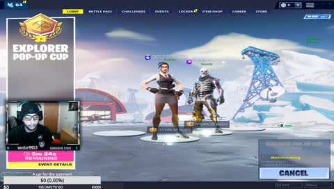 FORTNITE GRIND DUO POP UP!! | Twitter: OmarQb12