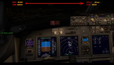 [XP11] Southwest 4594 | Charleston - Houston | Zibo 737 3.32d | VATSIM