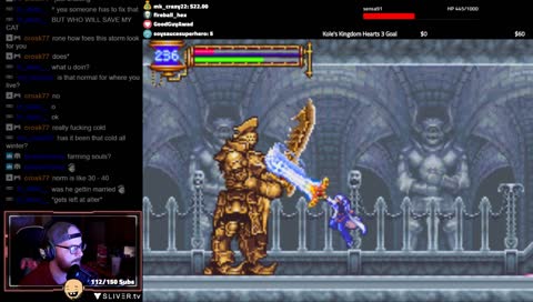 🧛‍♂️🦇 Castlevania: Aria of Sorrow [Blind] [Day 3] | !fulltime !social 🌟Day 441 🌟 | #WBGRC