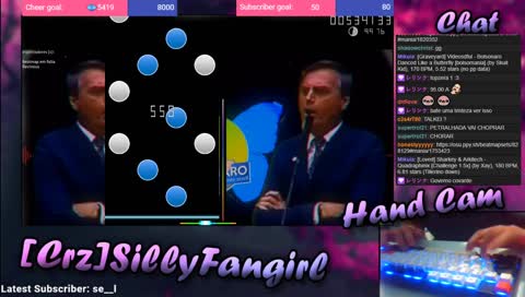 [Crz]SillyFangirl #14 / #1 Brazil - Derusty stream OwO Send 4k maps O/
