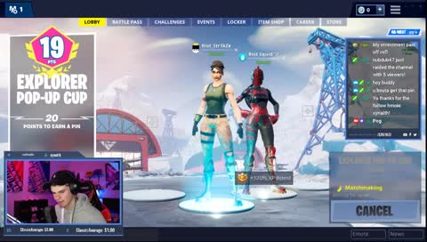 Duo Pop - Up Cup | 30 Push Ups For A Follow | 50 For Subs