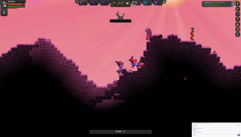 Mir Plays on Linux Starbound.