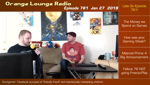 [Podcast] Orange Lounge Radio Episode 761 - Metroid Prime 4 Updates, Game Industry Profits and more LIVE with our chatroom!